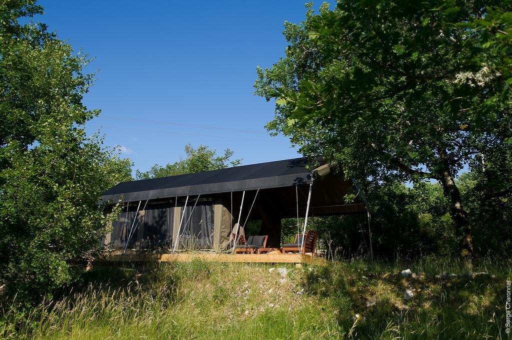Aux Lodges Du Mas De Nadal Sauliac-sur-Cele Exterior photo